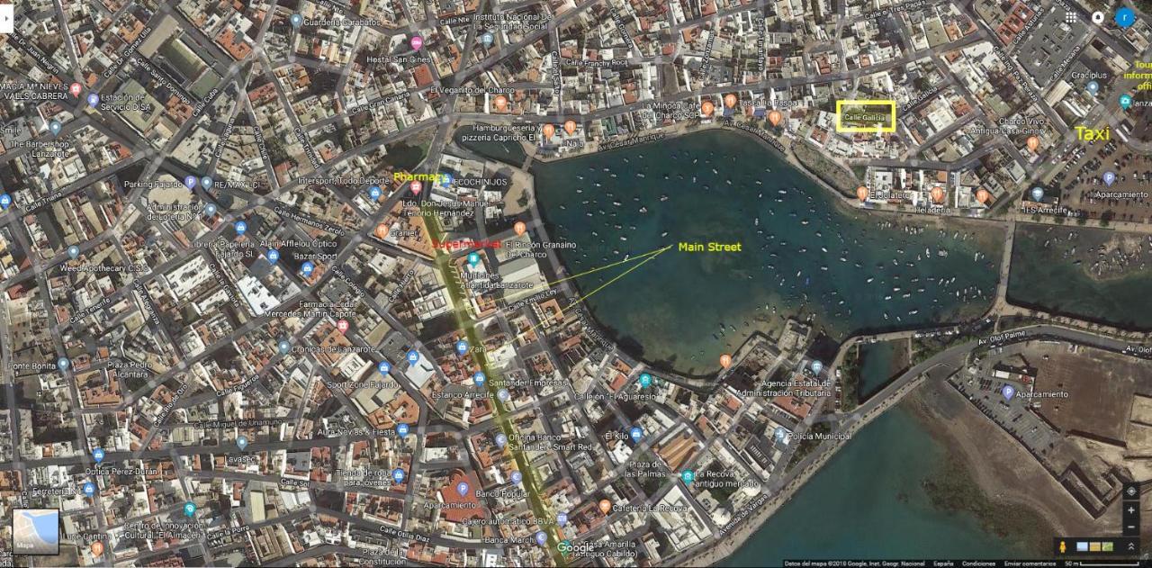 Апартаменты Casa Pescado Vistas Al Mar Арресифе Экстерьер фото